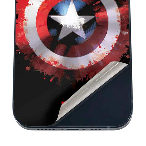 Marvel Captain America Star Shield iPhone 17 Pro Skin